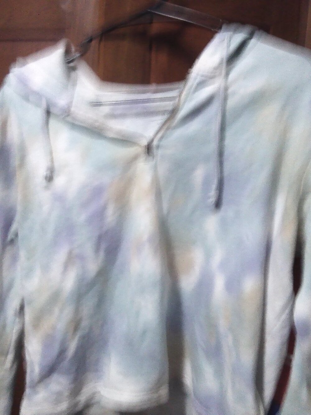 Tye Dye Half zip Hoodie